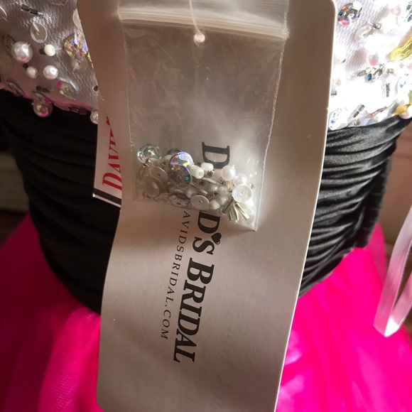 New David’s Bridal Formal Sequins Top Dress - Picture 7 of 7